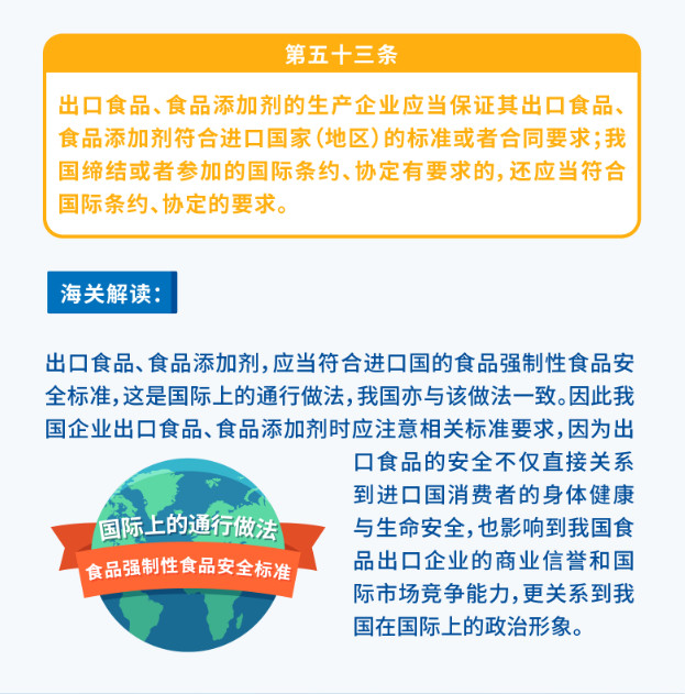 我国最新的食品安全法中规定