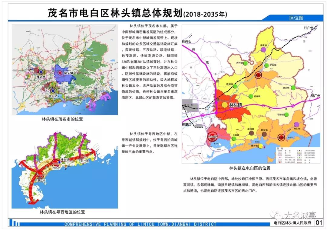 电白区林头最新规划图