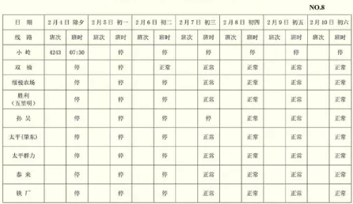 哈尔滨道外客运站最新时刻表