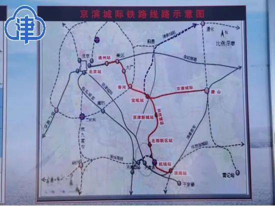 京唐高铁最新线路图