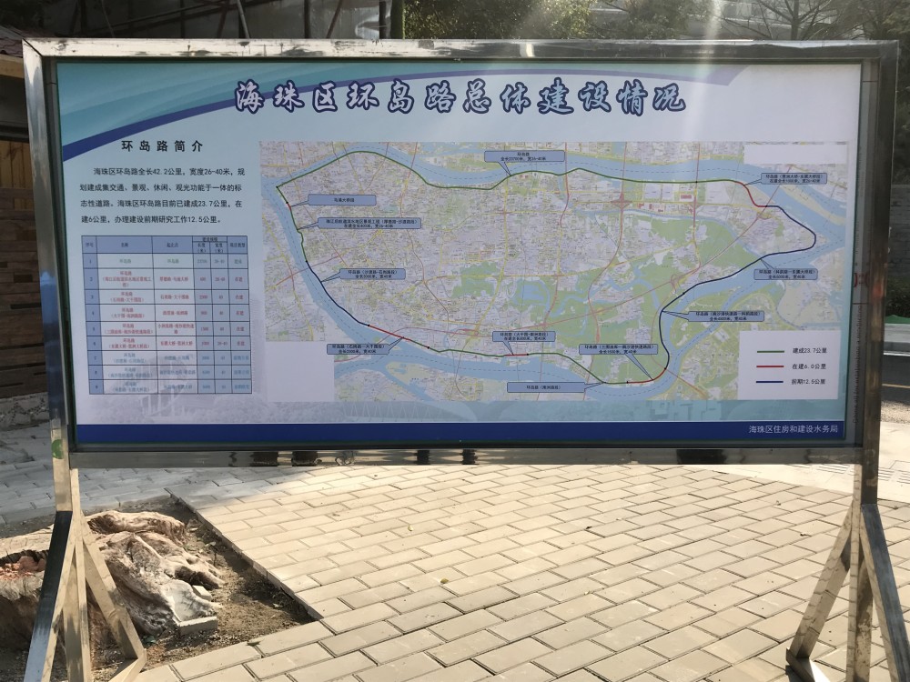 海珠区环岛路最新消息